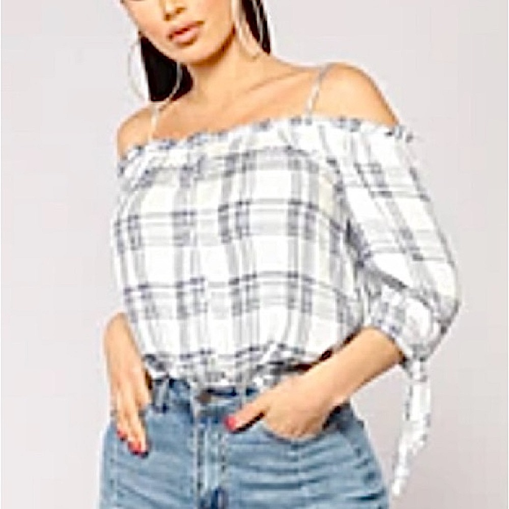 Fashion Nova Off-the-Shoulder Top